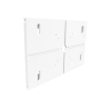 iPad muurhouder Piatto voor iPad Pro 11 inch 2024-2025 (M4-M5) – wit