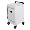PT-VERT-15 charging cart for 15 tablets & laptops up to 17 inches - USB-C cables included