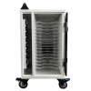 PT-VERT-15 charging cart for 15 tablets & laptops up to 17 inches - USB-C cables included