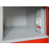 Accu's & Mobiele apparaten oplaadlocker - 6 compartimenten