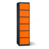 Accu's & Mobiele apparaten oplaadlocker - 6 compartimenten
