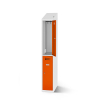 Garderobelocker 30 cm breed met oplaadfunctie - 2 deuren