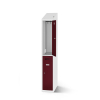 Garderobelocker 30 cm breed met oplaadfunctie - 2 deuren