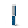 Garderobelocker 30 cm breed met oplaadfunctie - 2 deuren