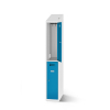 Garderobelocker 30 cm breed met oplaadfunctie - 2 deuren