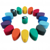 Soft Seating flower petal seat Junior 35 cm high