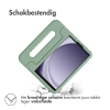 KidsCase tablethoes met handvat voor Samsung Galaxy Tab A9 8.7 inch - Olijfgroen