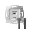 USB-C Einbau-Netzteil 30W mit 25cm Kabel - sCharge 230V