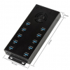 10 Ports USB-A USB 3.0 10W Lade- und Synchronisations-Hub