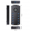 10 Ports USB-A USB 3.0 10W Lade- und Synchronisations-Hub