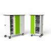 Zioxi charge & sync tablet cart for 16 or 32 iPads and tablets to 11 inch