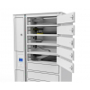 Taquilla de carga BYOD Volt AC & USB-C VLSB-16S-MAC-O# que incluye cables USB-C para 16 dispositivos de hasta 17 pulgadas - Bloqueo RFID + Control web.