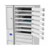 iPad Volt 1:1 USB-C Ladespind VTB1-24S-UC-O für 24 iPads & Tablets - RFID-Schloss + Websteuerung