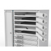 Laptop Volt 1:1 USB-C charging locker VLS1-24S-UC-K# including USB-C cables for 24 laptops to 17 inch - key lock