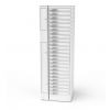 Laptop Volt 1:1 USB-C charging locker VLS1-24S-UC-K# including USB-C cables for 24 laptops to 17 inch - key lock