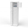 Zioxi Volt bay Chromebook-opladningsskab VCB1-24 til 24 Chromebooks op til 14 tommer - Digital kodelås - Plug-in blok