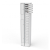 Smartphone Volt 1:1 USB-C charging locker VSP1-24S-UC-K# including USB-C cables for 24 smartphones - key lock