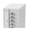 Smartphone Volt 1:1 USB-A charging locker VSP1-10S-UA-K% including 3-in-1 cables for 10 smartphones - key lock
