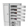 Smartphone Volt 1:1 USB-A charging locker VSP1-10S-UA-K% including 3-in-1 cables for 10 smartphones - key lock