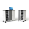 Zioxi charging cart for 20 Chromebooks and Mobile devices to 14 inch - RFID lock