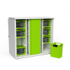 iPad charging cabinet with baskets CHRGC-TBB-32-K for 32 iPad & tablets - key lock