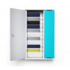 iPad USB-C charging wall cabinet CHRGWCUC-TB-10-C for 10 iPads & tablets - digital code lock