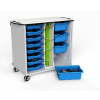 USB-A oplaadtrolley CHRGTUC-TR-16 voor 8 - 16 Gratnell trays - sleutelslot