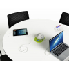 Tavolo da posa ricaricabile - diametro 60 cm - 2 prese / 1x USB-A / 1x USB-C - capacità della batteria 1200 Wh