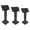 Height adjustable lectern Leggio - black