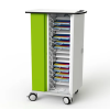 iPad and Apple Pencil USB-C charging cart Zioxi CHRGTUC-PT-16-R for 16 iPads to 10.9 inch - RFID lock
