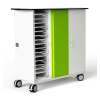 iPad and Apple Pencil USB-C charging cart Zioxi CHRGTUC-PT-32-R for 32 iPads to 10.9 inch - RFID lock