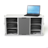Chromebook Ladekoffer Zioxi CHRGC-CB-8+8-C für 16 Chromebooks bis 14 Zoll - Digitales Codeschloss