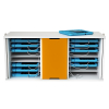 Armario para iPad Zioxi CHRGC-KC-8+8-K para 16 iPads de hasta 11 pulgadas - cierre con llave