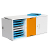 Charge & Sync cabinet Zioxi SYNCC-KC-8+8-K for 16 iPads up to 11 inches - key lock