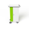 iPad charging trolley with Zioxi onView web management for 16 tablets up to 11 inches – key lock