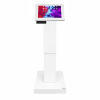 Electronically height adjustable tablet floor stand Suegiu Securo M for 9-11 inch tablets - white