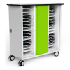 Zioxi charge & sync tablet cart for 16 or 32 iPads and tablets to 11 inch