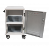P-Tec T24V charging trolley for 24 tablets or laptops - charging via power sockets
