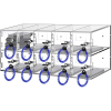 Compact phone locker with 10 compartments and unique locks