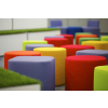 Seduta rotonda Soft Seating Senior alta 46 cm