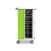 USB-C tablet charging cart for 16 iPads and tablets up to 11 inches - Zioxi onView remote management - Digital code lock