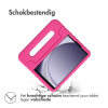 KidsCase tablethoes met handvat voor Samsung Galaxy Tab A9 8.7 inch - Roze