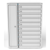 Zioxi Volt bay Tablet charging locker VTB1-10S-UC-K for 10 Tablets to 14 inch - key lock - USB-C