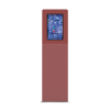 Digitaler kioskterminal Vilnius mit Touchscreen - 27 Zoll