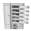 Zioxi Volt charging locker VSP1-24S-M-C-G for 24 smartphones - power plugs - digital combination lock