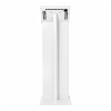 Tablet vloerstandaard met display Securo XL voor 13-16 inch tablets - wit