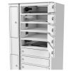 Zioxi Volt BYOD Charging locker VLS1-24S-M-K for 24 devices up to 17 inches - key lock - socket block