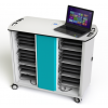 Laptop onView charging trolley Zioxi CHRGT-LS-32-K-O3 for 32 laptops up to 16 inch - key lock