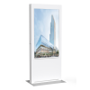 Xylo AXEOS Outdoor Information pedestal housing for 75 inch screen