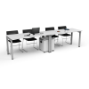 Genopladelig Zioxi powerHub Cube - 4 stikkontakter / 4x USB-A / 4x USB-C PD 60W tilslutninger - 1800 Wh batterikapacitet